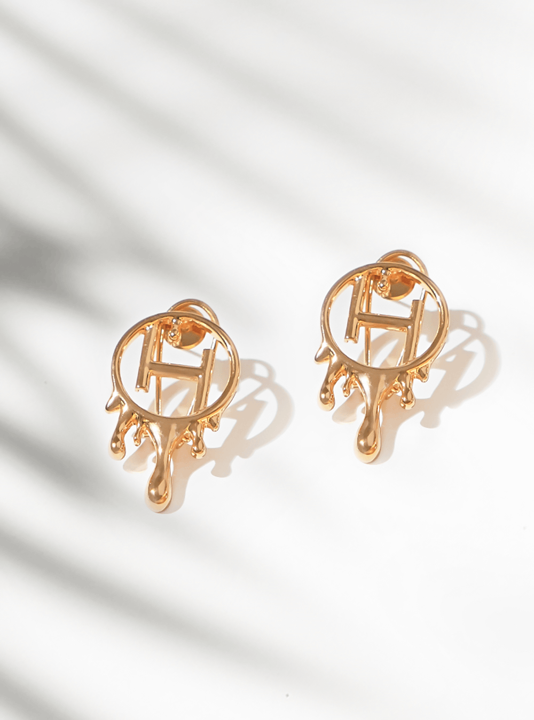 Drip "Oh" Mini Earrings