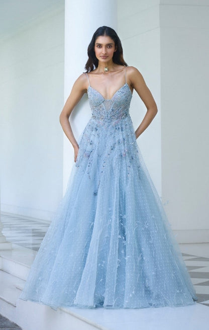 "Adira" Organza Gown