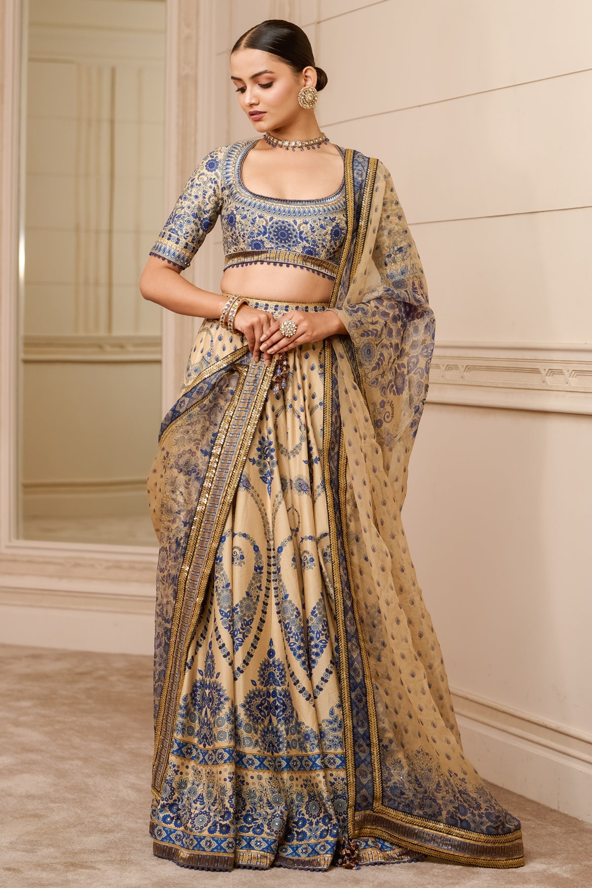 Lehenga with Blouse and Dupatta