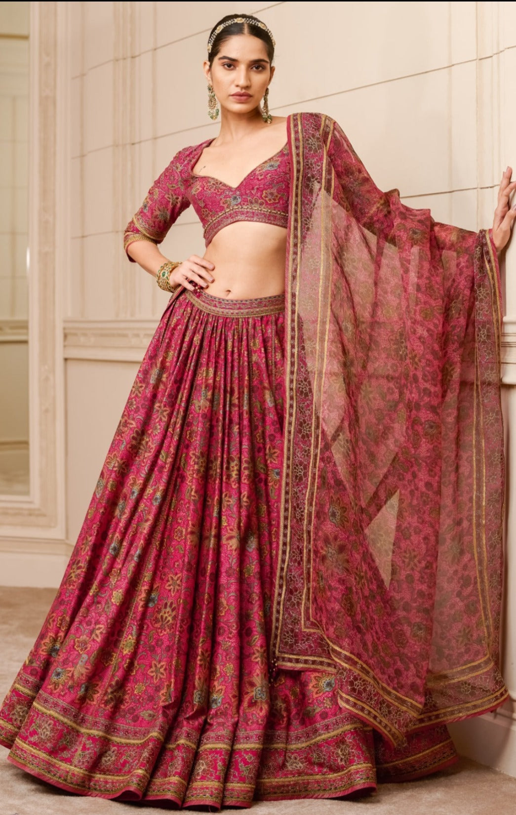 Lehenga with Blouse and Dupatta