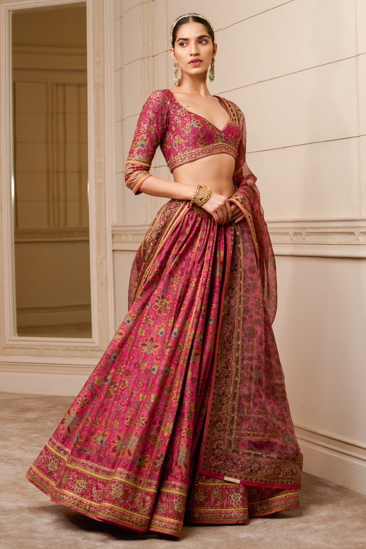 Lehenga with Blouse and Dupatta