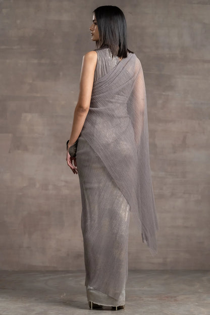 Asymmetric Draped Dress