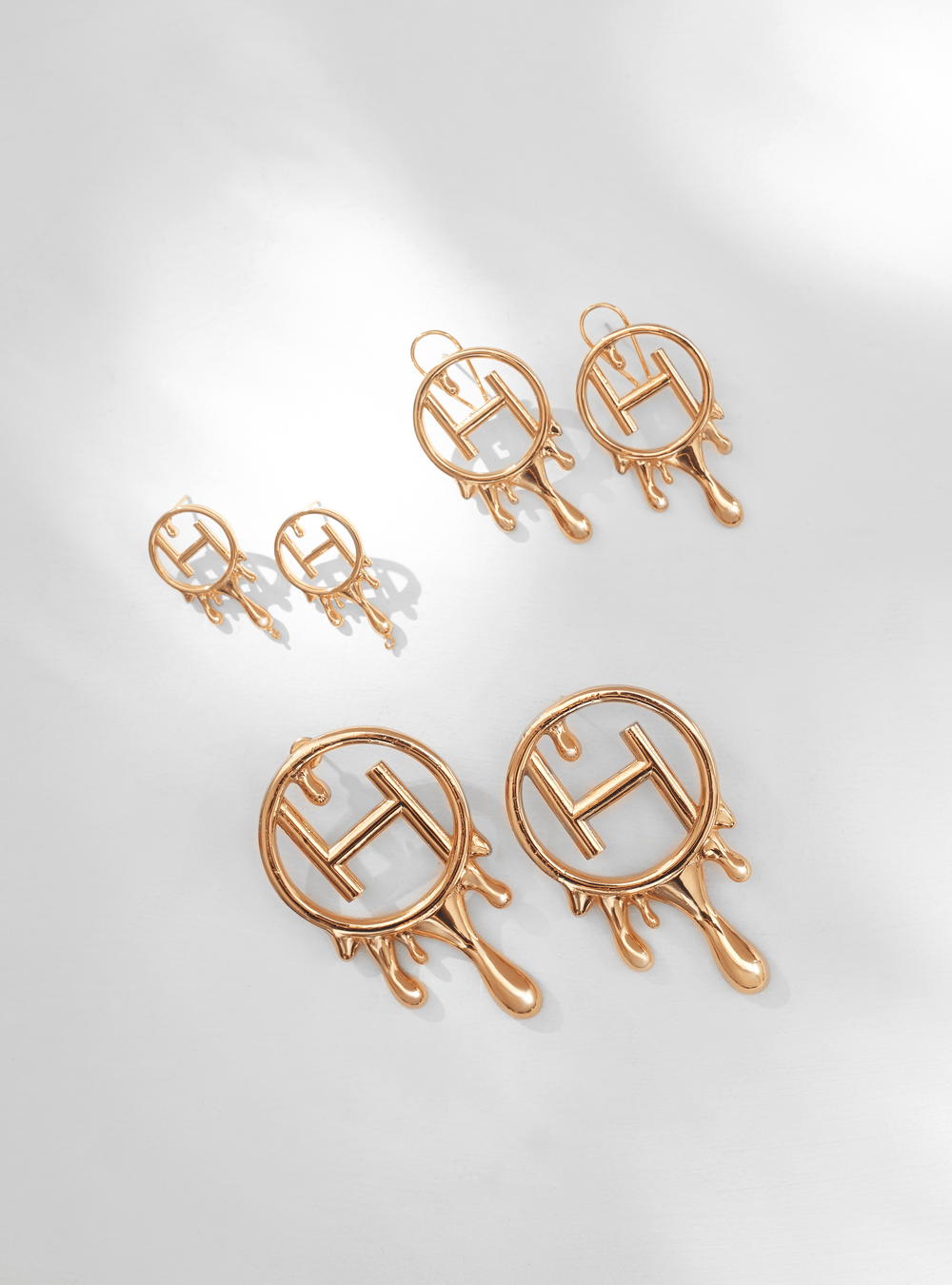 Drip "Oh" Mini Earrings