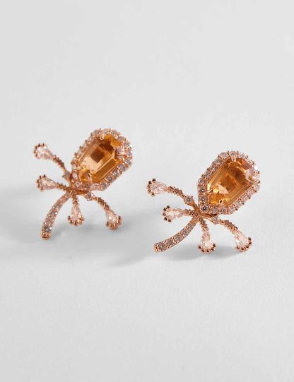 The Faena Mini Stud Earrings in Tanzanite