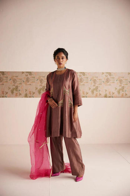 SHORT ANARKALI SET - The Couture by KJH