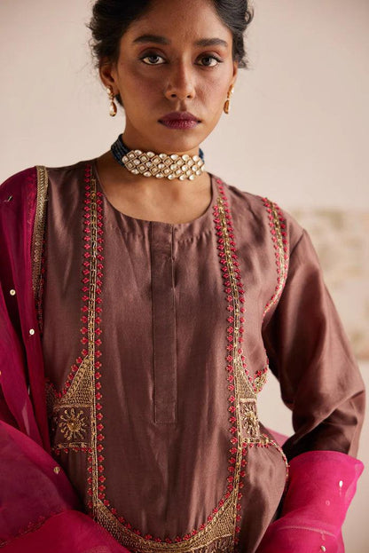 SHORT ANARKALI SET - The Couture by KJH